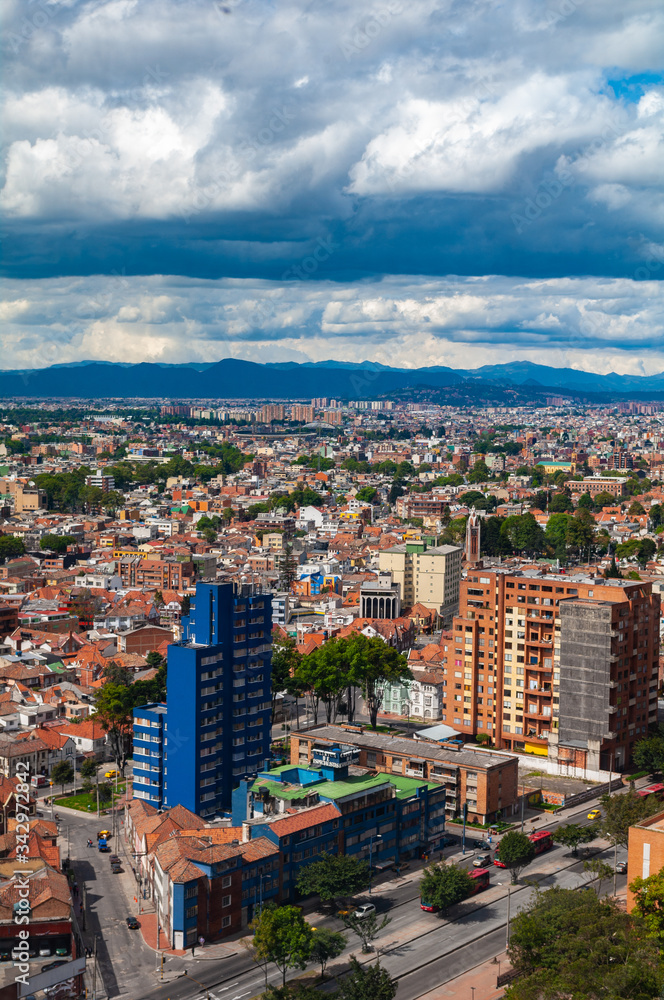 Panorama of the City of Bogota