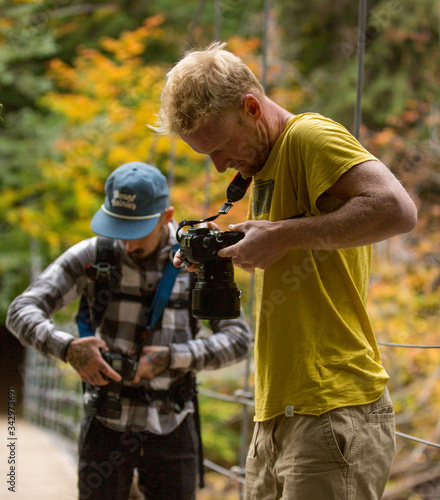 photographers in Mt. Rainier National park