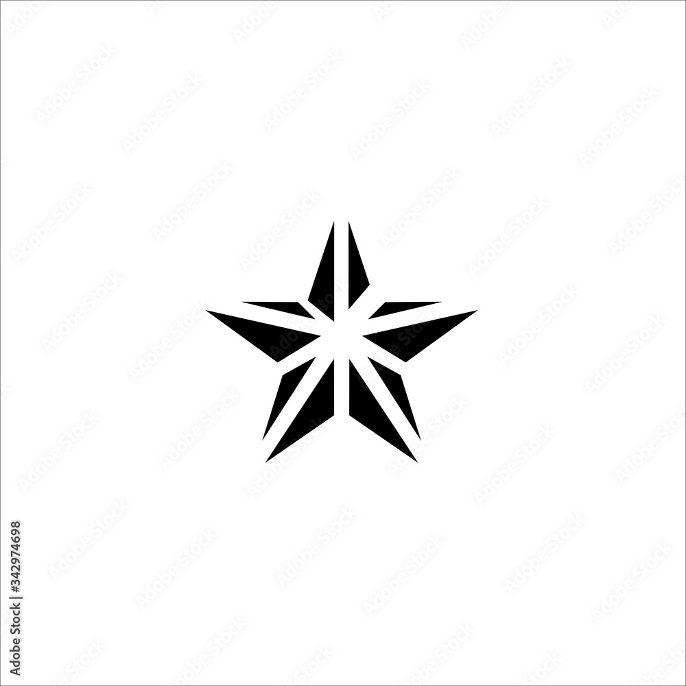 Star icon outline Royalty Free Vector Image Star icon outline Royalty Free Vector Image