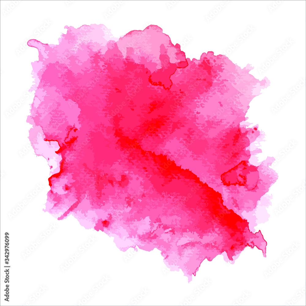 Vector abstract watercolor hand paint background.