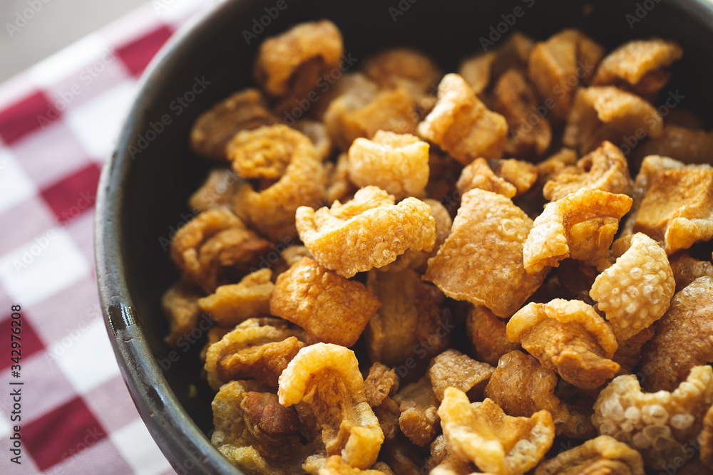 Brazilian pork scratching ( Torresmo ) Brazilian pork scratching ( Torresmo )