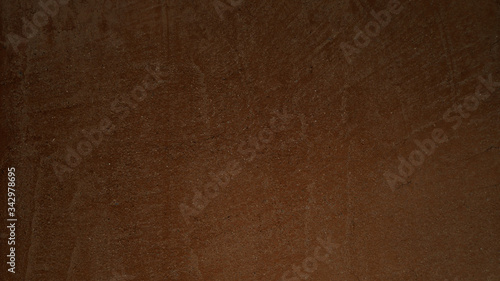 brown concrete background, brown cement wall © amonphan