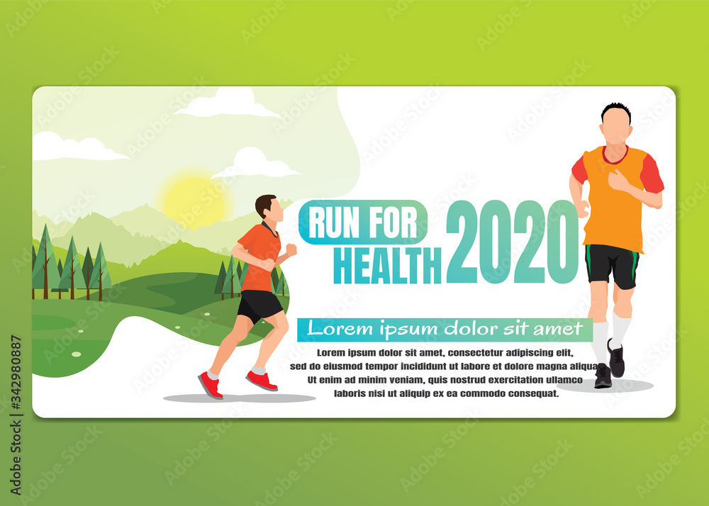 Running men and women sports background, Running vector illustration.
Running men and women sports background, Running vector illustration.