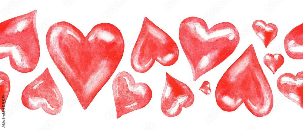 Hearts, wallpaper, watercolor (4) Hearts, wallpaper, watercolor (4)
