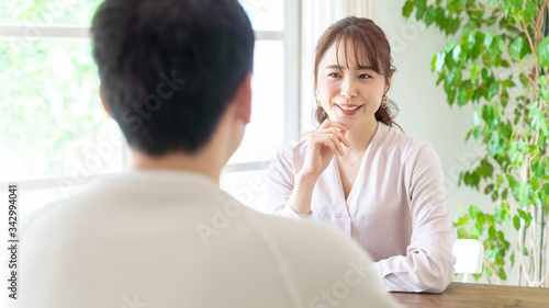 Tableau sur toile カップル　雑談