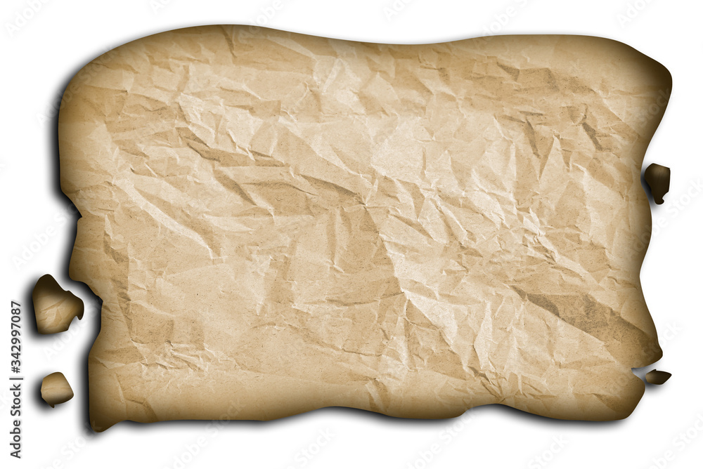 Obraz premium old paper with burnt edges