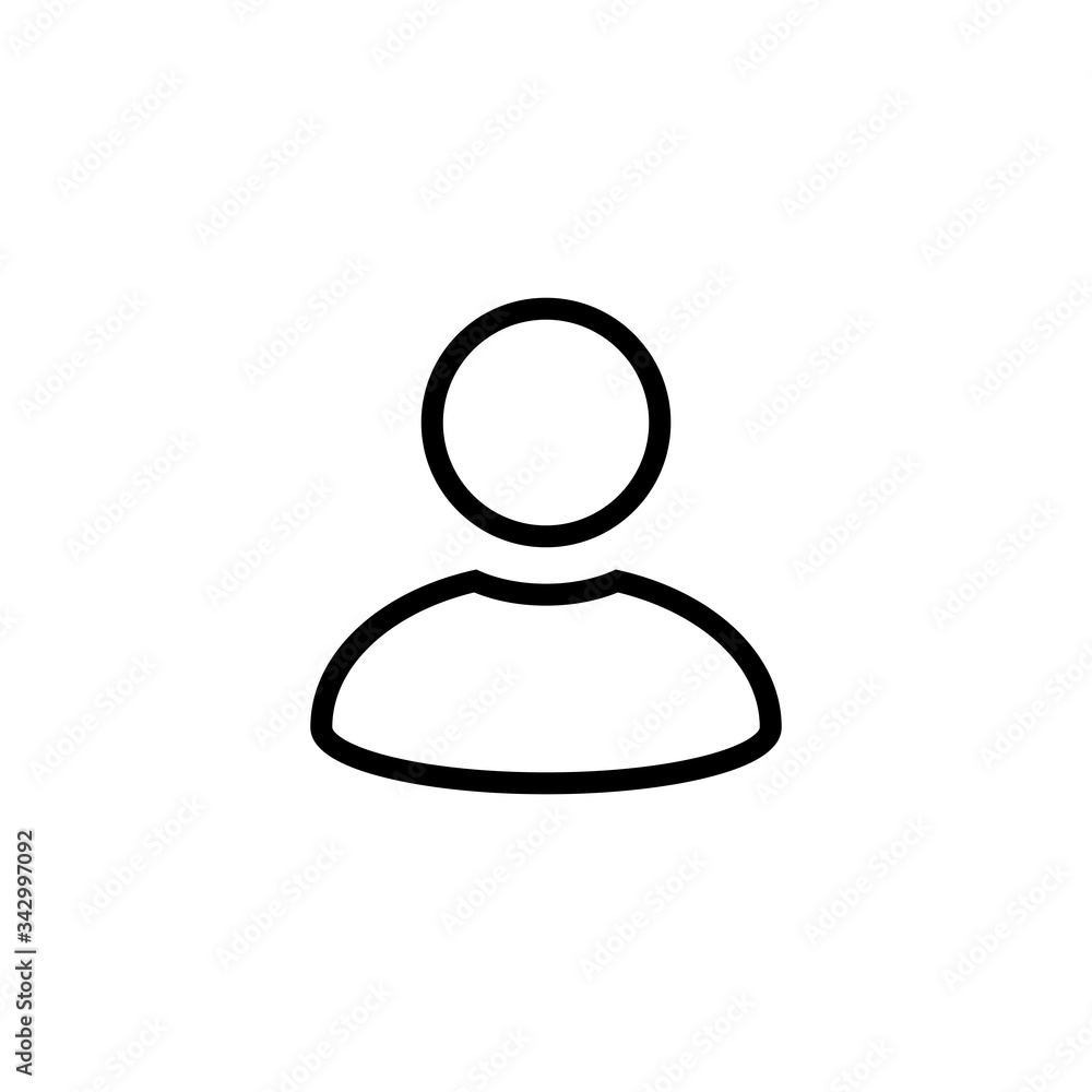 Account Icon Design Vector Template Account Icon Design Vector Template