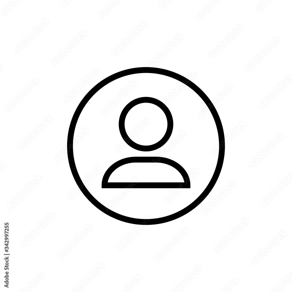 Account Icon Design Vector Template Account Icon Design Vector Template