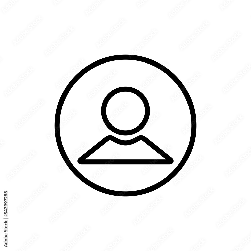 Account Icon Design Vector Template Account Icon Design Vector Template