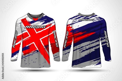 Long sleeve t-shirt sport motocross jersey