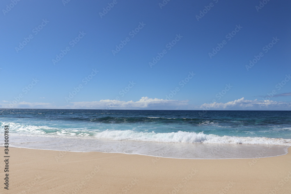 The Banzai Pipeline surf reef break located in Hawaii at Ehukai Beach Park in Pupukea on Oahu North Shore The Banzai Pipeline surf reef break located in Hawaii at Ehukai Beach Park in Pupukea on Oahu North Shore