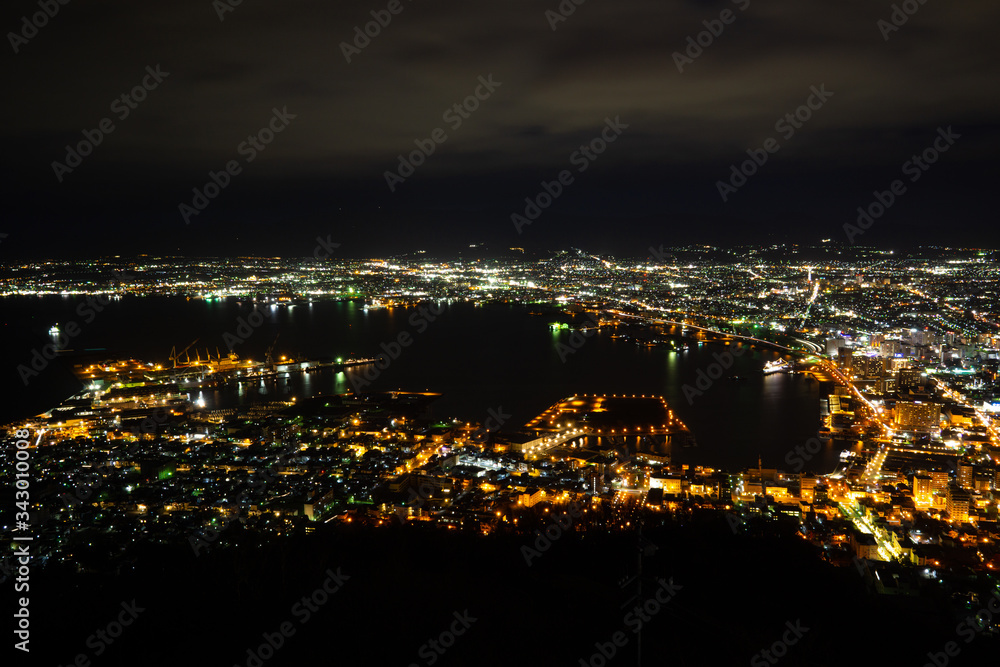 Mount Hakodate City View - Million Dollar Night View of the Town.
