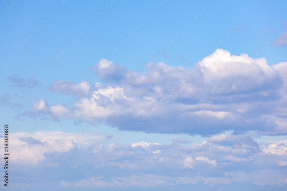 Blue sky background with white clouds, texture Blue sky background with white clouds, texture