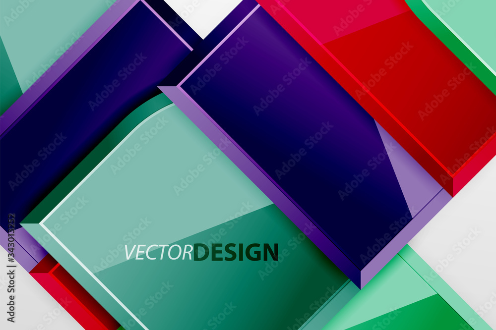 Glossy glass squares with round elements geometric composition. Abstract geometric background with 3d effect composition For Wallpaper, Banner, Background, Card, Book Illustration, landing page Glossy glass squares with round elements geometric composition. Abstract geometric background with 3d effect composition For Wallpaper, Banner, Background, Card, Book Illustration, landing page