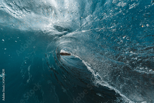 Photography Incredible inside view of the wave