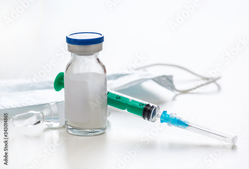 Medication and syringe for injections