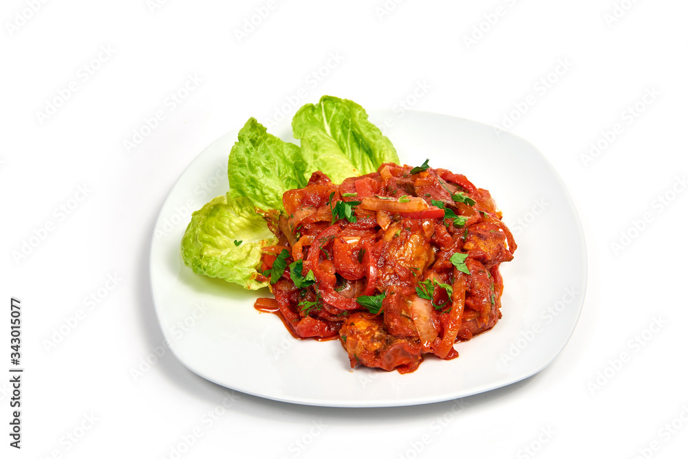 Chicken Salad with Vegetables Chicken Salad with Vegetables