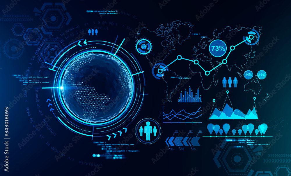 Online work global digital interface Online work global digital interface