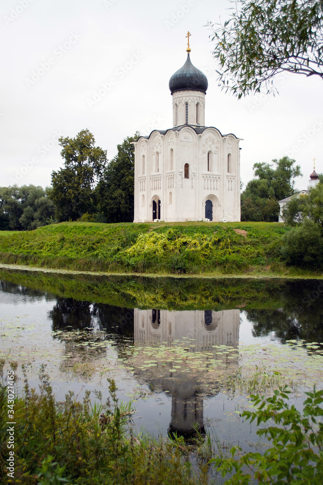 Church of the Intercession on the Nerl. Bogolubovo, Vladimir. Gold ring of Russia