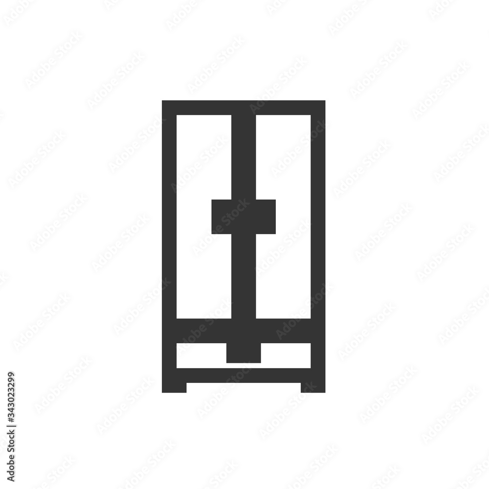 Obraz premium clothes wardrobe icon vector illustration design