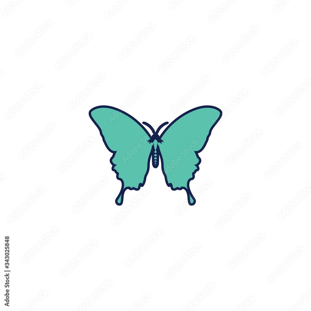 butterfly icon vector illustration design butterfly icon vector illustration design