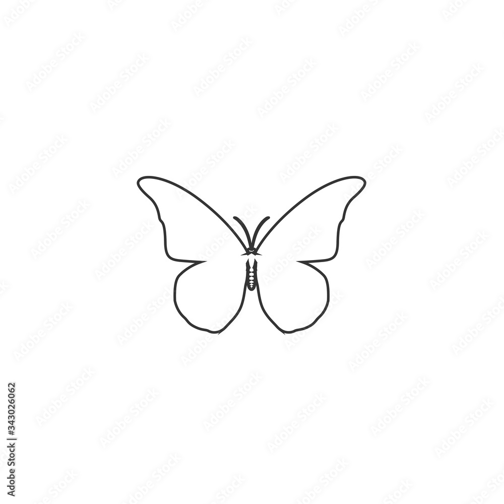 butterfly icon vector illustration design butterfly icon vector illustration design