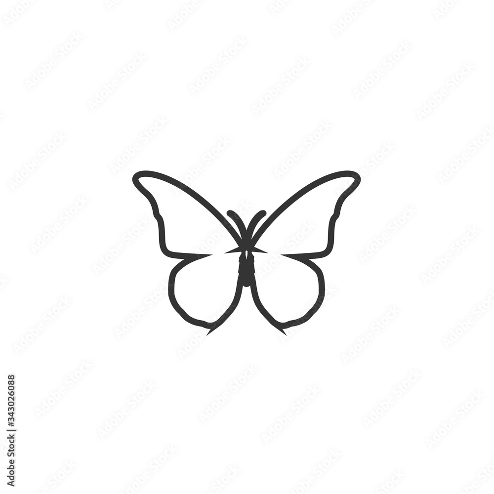 butterfly icon vector illustration design butterfly icon vector illustration design