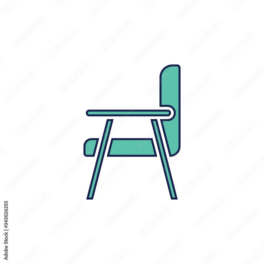 chair icon vector illustration design chair icon vector illustration design