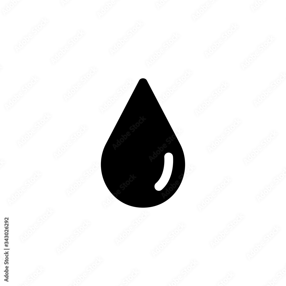 Water drop icon. Design template vector Water drop icon. Design template vector