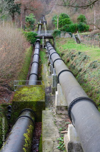 Hydro electric pipeline photo