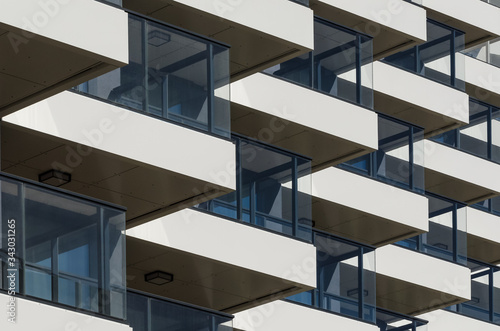 APARTMENTS - Balcony rhythm on a modern building