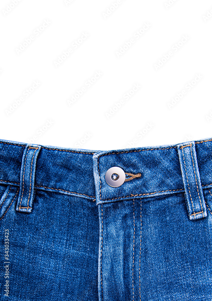 Blue jeans isolated Blue jeans isolated