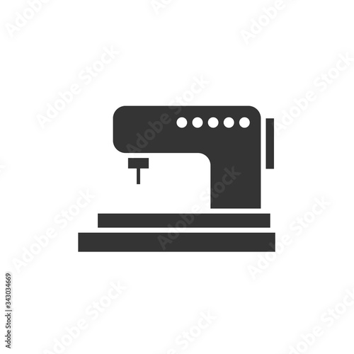 Fototapeta Naklejka Na Ścianę i Meble -  sewing machine icon vector illustration design