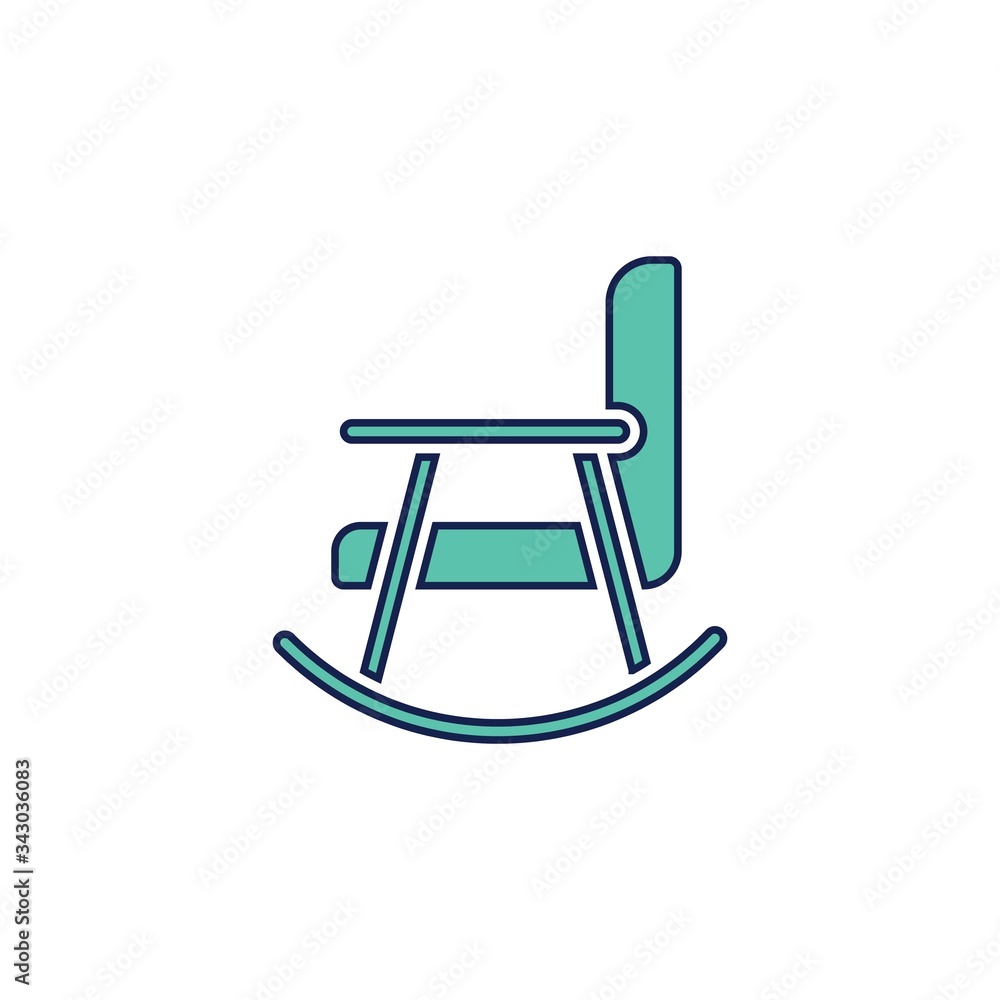 swing chair icon vector illustration design swing chair icon vector illustration design