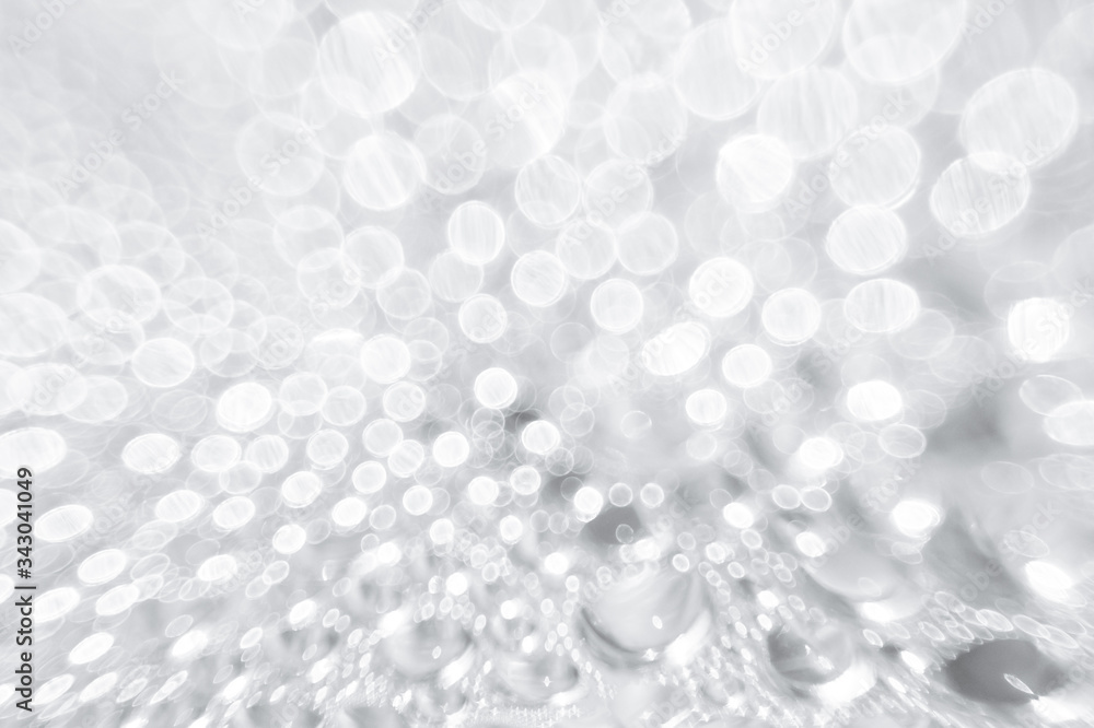 White bokeh background White bokeh background