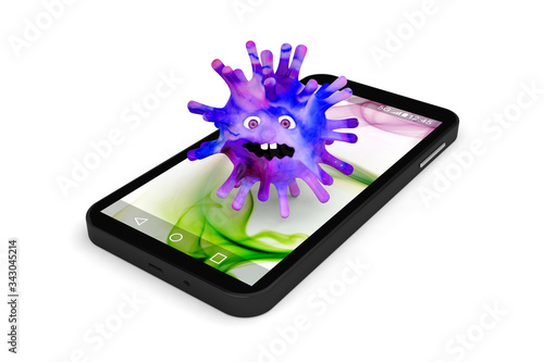virus smartphone application app covid-19 coronavirus