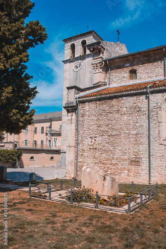 Cathedral of the Assumption of the Blessed Virgin Mary in Pula, Istrian Peninsula in Croatia
