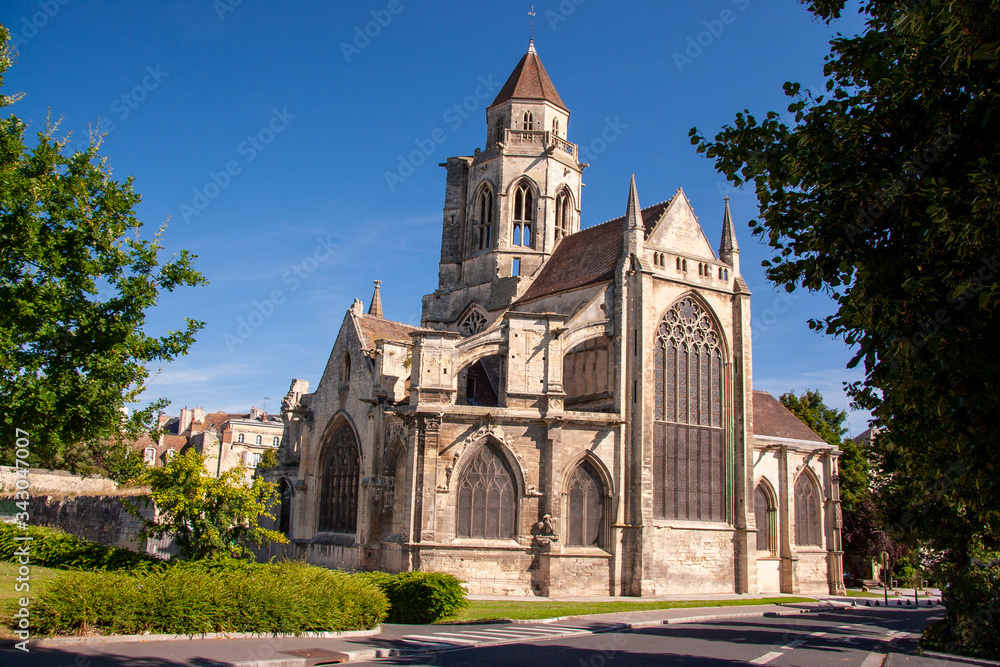 Vieux St-Etienne in Caen in der Normandie in Frankreich