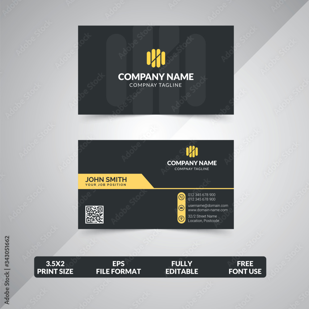 Creative and Modern Business Card template, clean and professional business card template, ready to print vector business card Creative and Modern Business Card template, clean and professional business card template, ready to print vector business card