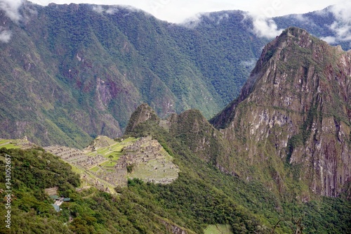 Another view at the incredible city of Machu Picchu