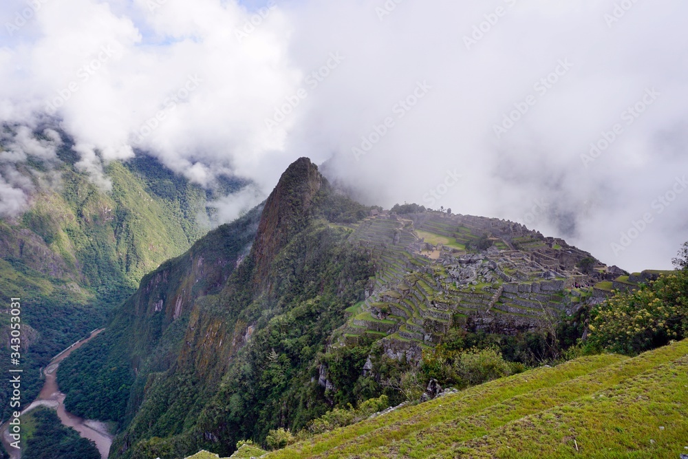 Awesome view at Machu Picchu