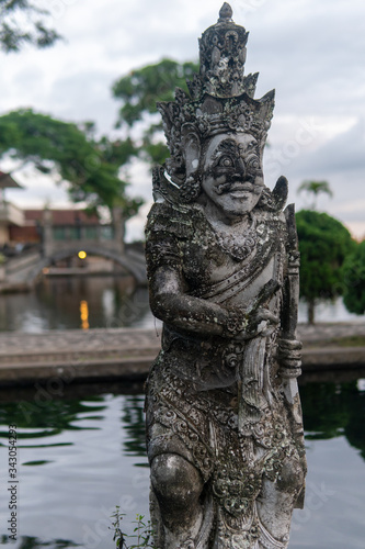 Visiting Hindu Temple in Eastern Bali, Indonesia