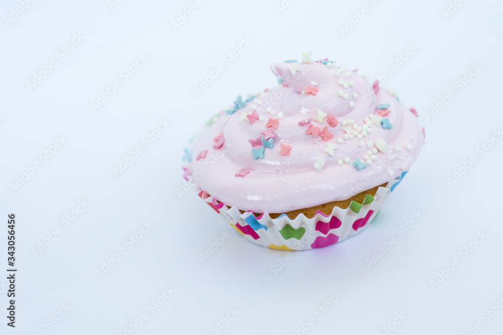 cupcake with icing cupcake with icing