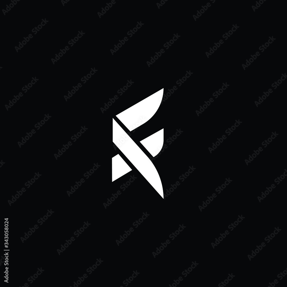 Minimal elegant monogram art logo. Outstanding professional trendy ...