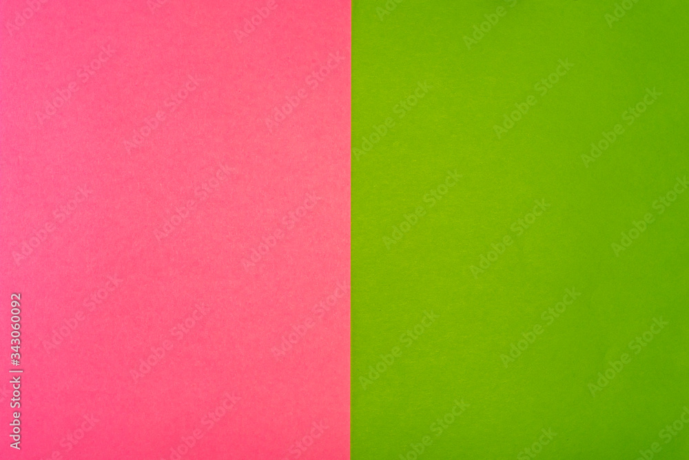 Fototapeta premium Minimalistic template with a geometric background from multi-colored sheets of paper with a fine texture. Layout for brochures, book covers, magazines, invitations or presentations.