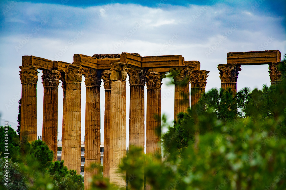 Temple of Olympian Zeus, Athens 