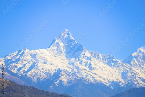 snow-covered mountains © amar
