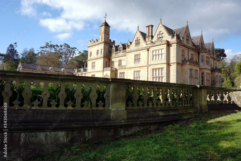 Fototapeta premium Bangor Castle (Town Hall). Bangor, County Down, Northern Ireland