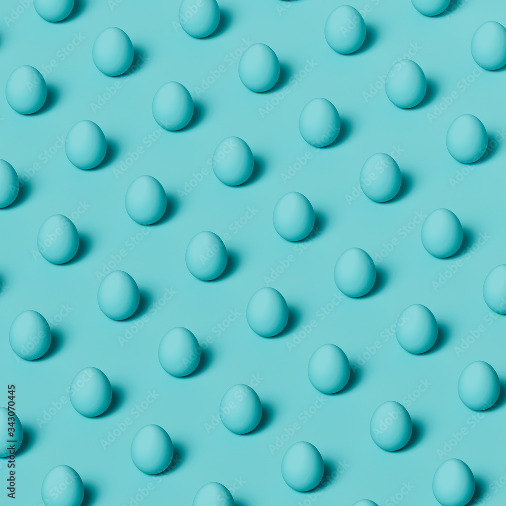 3d rendering, pattern of blue eggs on a blue background. Minimal nutrition concept. 3d image, banner, icon, signboard place for text, wallpaper, Minimal nutrition concept. 3d rendering, pattern of blue eggs on a blue background. Minimal nutrition concept. 3d image, banner, icon, signboard place for text, wallpaper, Minimal nutrition concept.