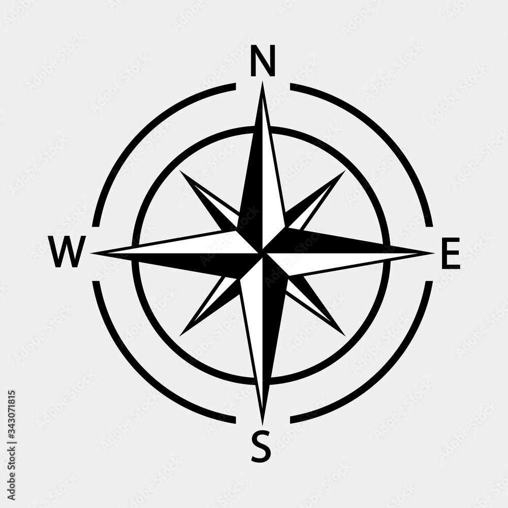 Opening Compass for Black and White